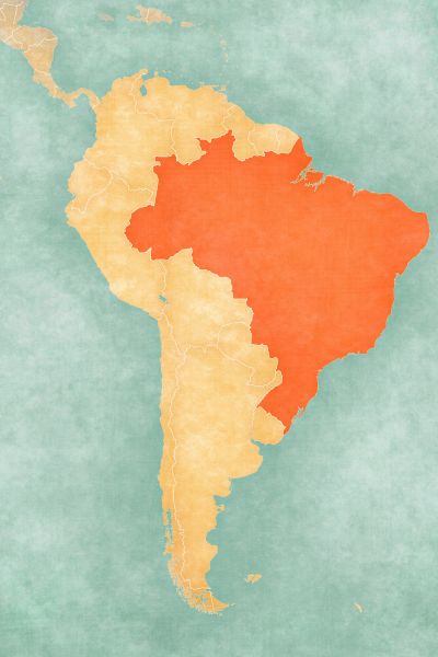 South America Map